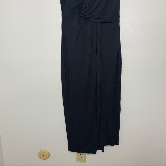 Peruvian Connection black twist sleeveless maxi dress - Picture 2 of 10